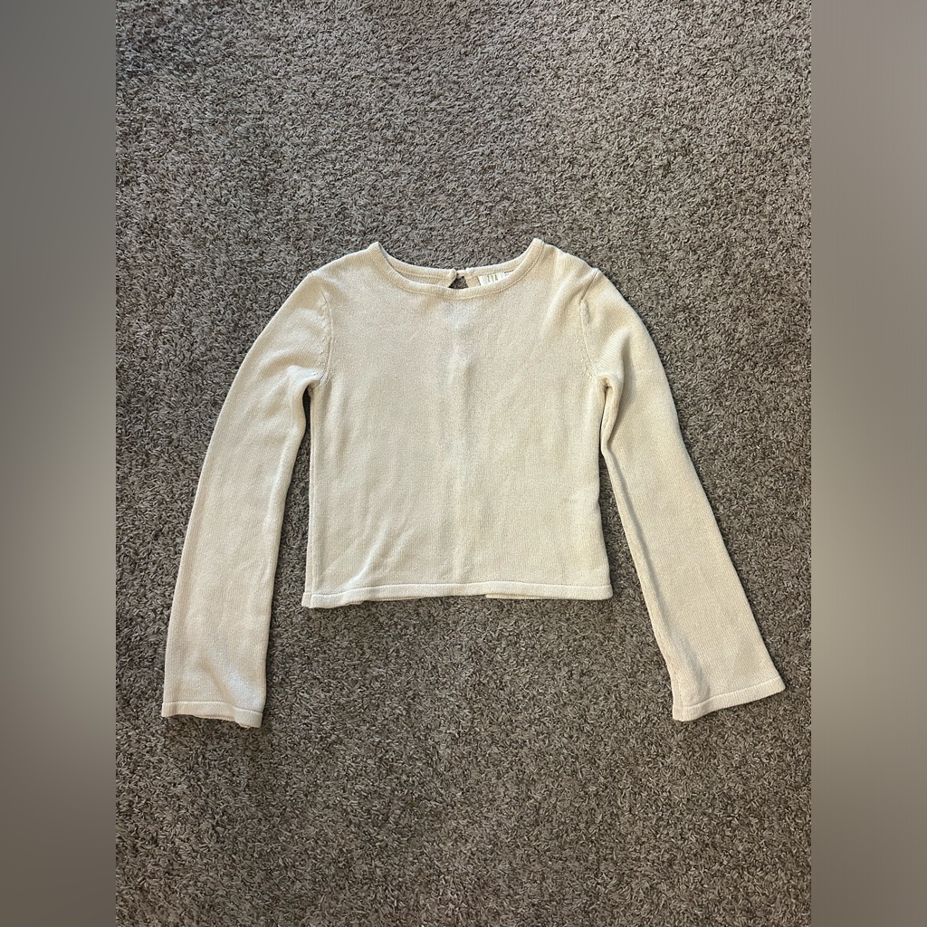 Princess Polly Beige Sweater, Size 0